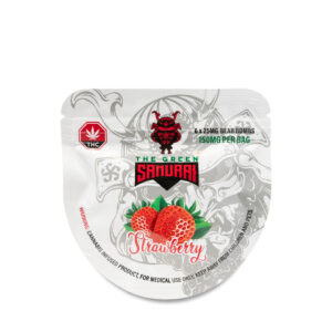 The Green Samurai Stawberry Gummies - Image 2